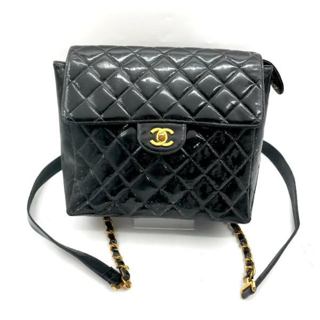 CHANEL - CHANEL シャネル マトラッセ パテント ココマーク CHANEL - CHANEL シャネル マトラッセ パテント ココマーク