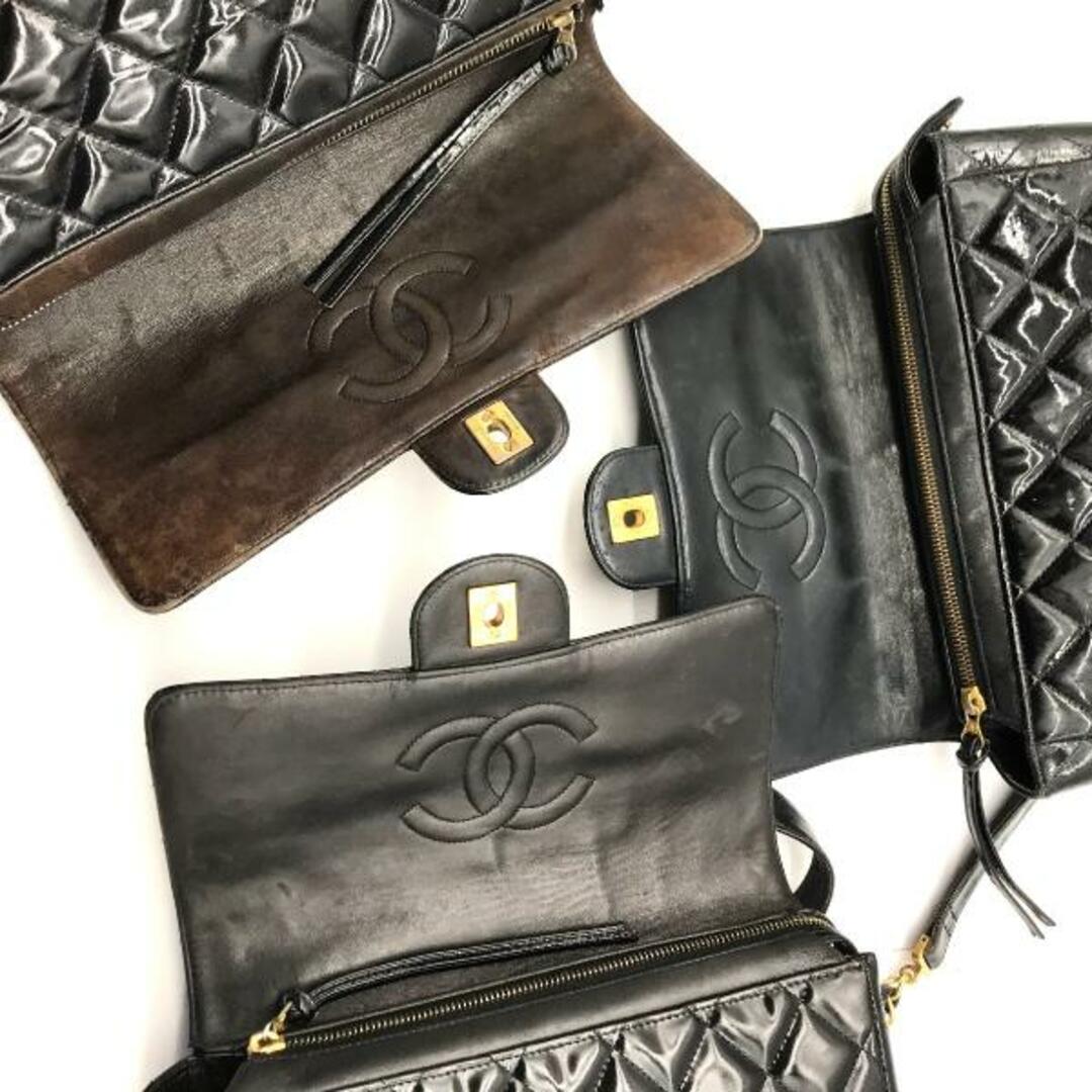 CHANEL - CHANEL シャネル マトラッセ パテント ココマーク CHANEL - CHANEL シャネル マトラッセ パテント ココマーク