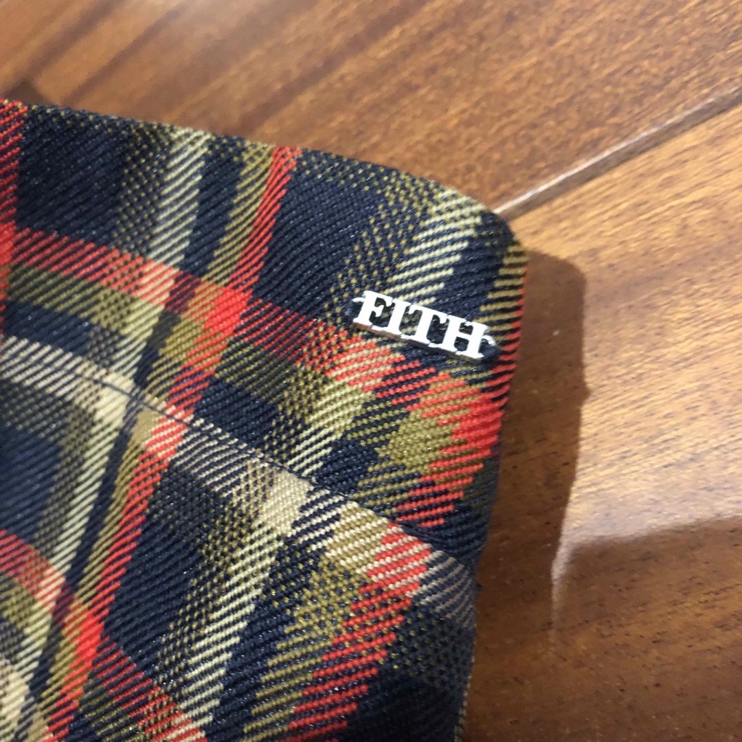 FITH(フィス)のFITH フィス チェック スカート 110cm キッズ/ベビー/マタニティのキッズ服女の子用(90cm~)(スカート)の商品写真