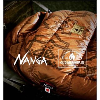 ナンガ(NANGA)のNANGA×OLDMOUNTAIN　UDD 900DX camel×khaki(寝袋/寝具)