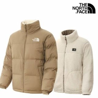 ザノースフェイス(THE NORTH FACE)の1/18までノースフェイス　リバーシブル　ダウンジャケット　ボア　男女兼用　(ダウンジャケット)