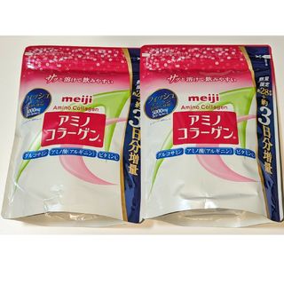 増量タイプ　Meiji アミノコラーゲン2袋　28日分+3日分　217g(コラーゲン)