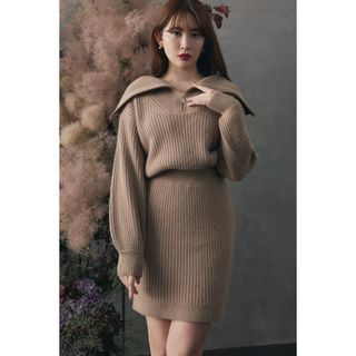 Her lip to - Gabriel Tweed Mini Dressの通販 by aya's shop