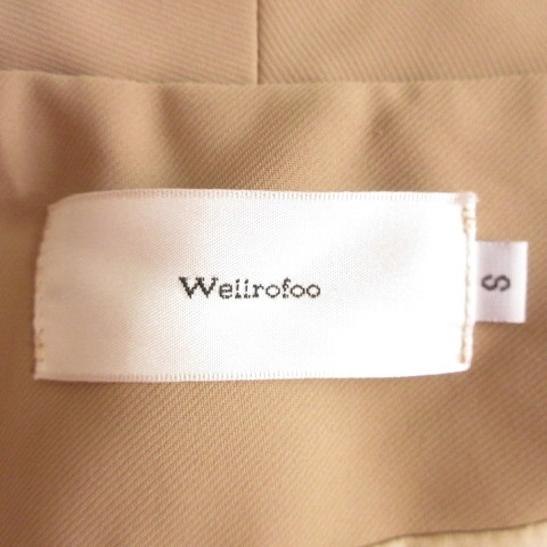 other(アザー)のWELLROFOO セットアップ ベストジャケット ショートパンツ ベージュ S レディースのジャケット/アウター(その他)の商品写真