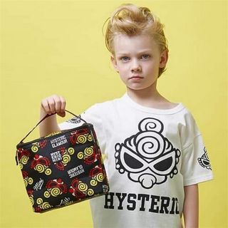 ヒステリックミニ(HYSTERIC MINI)のHYSTERICMINI ヒステリックミニ FACE 総柄 保冷バッグ  弁当袋(弁当用品)