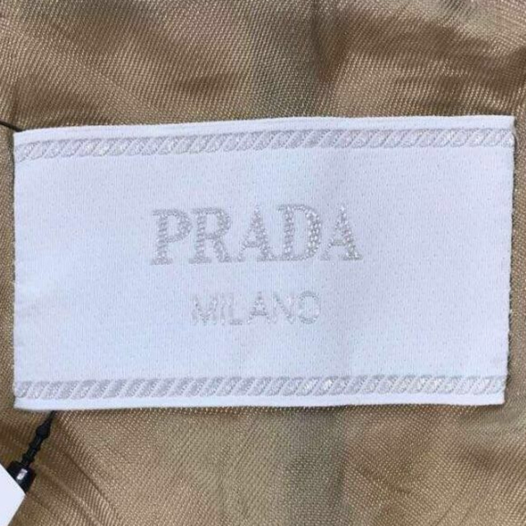 PRADA(プラダ)の2018SS PRADA ベージュ コットン アメコミ スポーツコート メンズのジャケット/アウター(ステンカラーコート)の商品写真