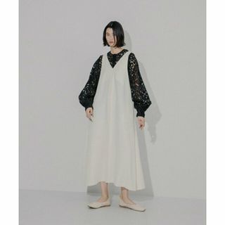 ラート(LAATO)の【パール】slub tack dress(ロングワンピース/マキシワンピース)