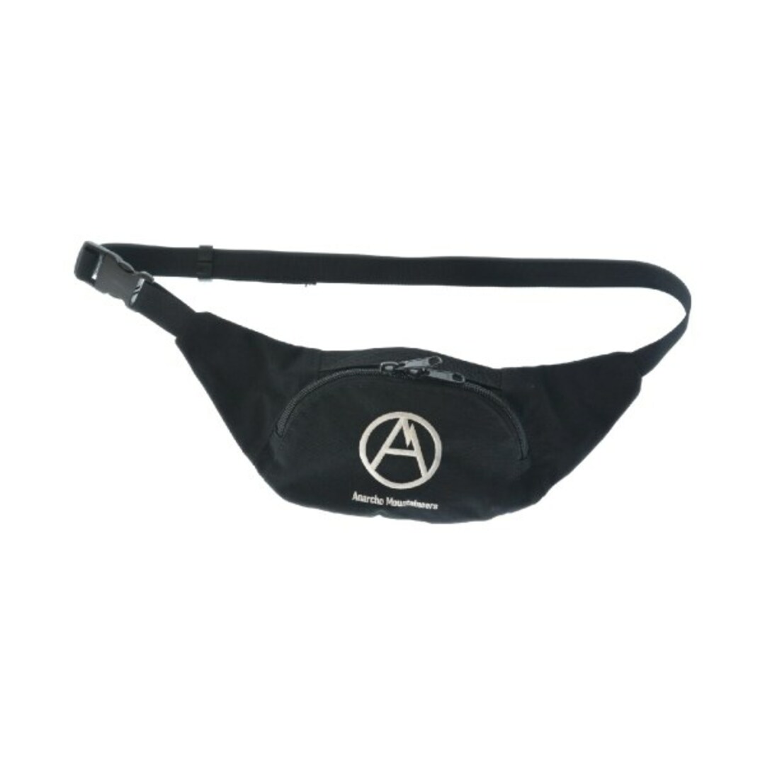 Anarcho Mountaineers メッセンジャーバッグ - 黒 【古着】【中古】 メンズのバッグ(メッセンジャーバッグ)の商品写真