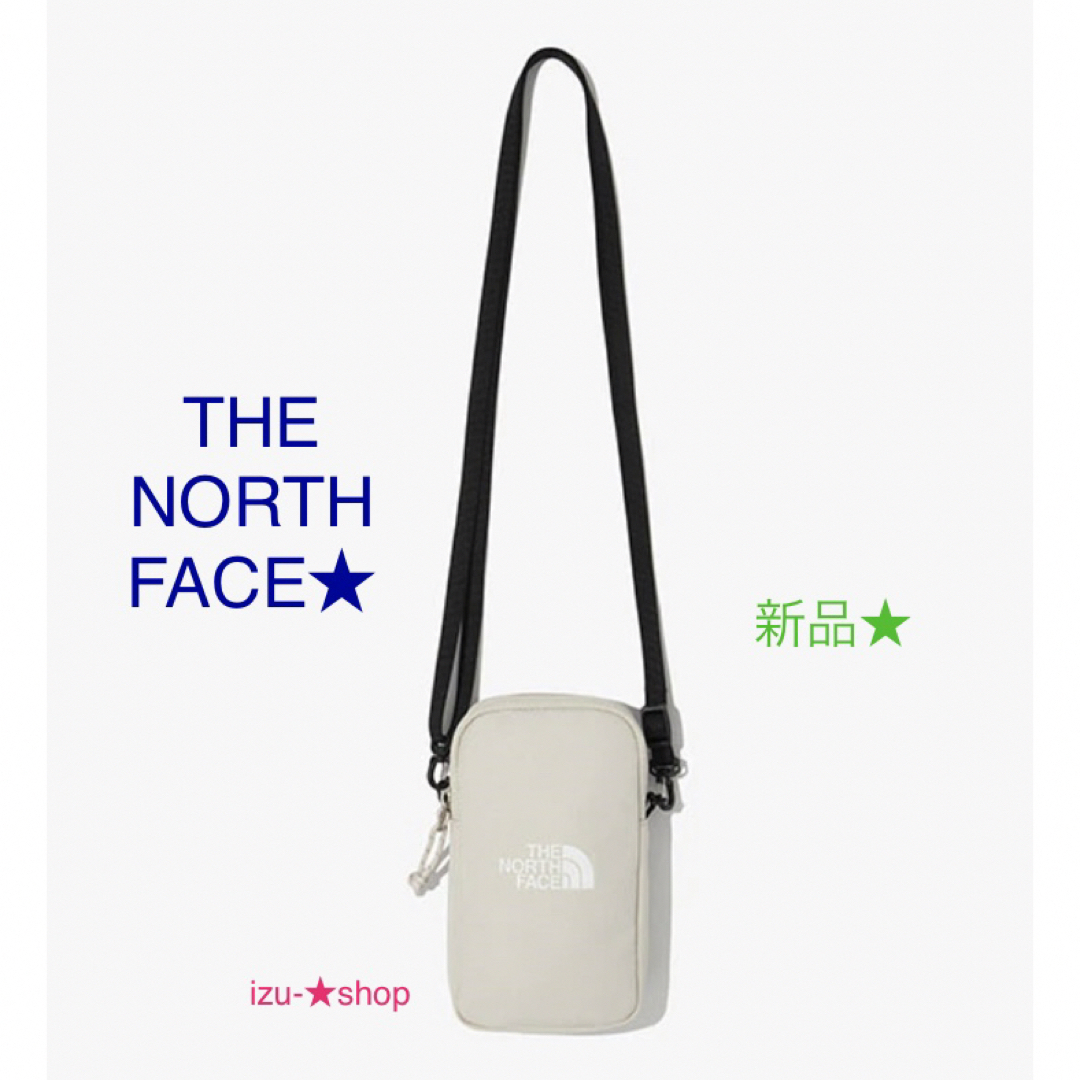 THE NORTH FACE(ザノースフェイス)のノースフェイス ショルダーバッグ ミニショルダー ベージュ スマホショルダー メンズのバッグ(ショルダーバッグ)の商品写真