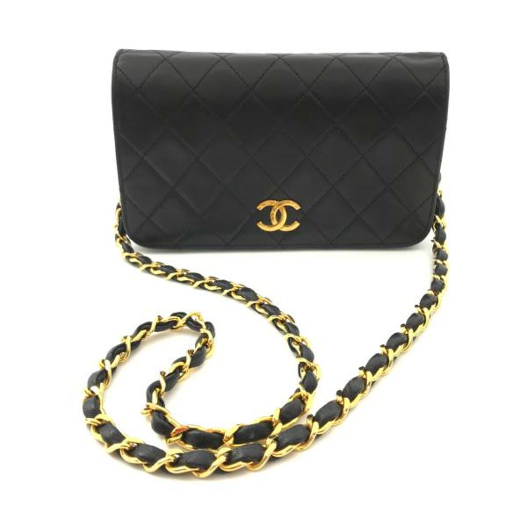 CHANEL(シャネル)のCHANEL シャネル ミニ マトラッセ ココマーク プッシュロック チェーン ショルダー バッグ ブラック m9412 ス07 レディースのバッグ(ショルダーバッグ)の商品写真