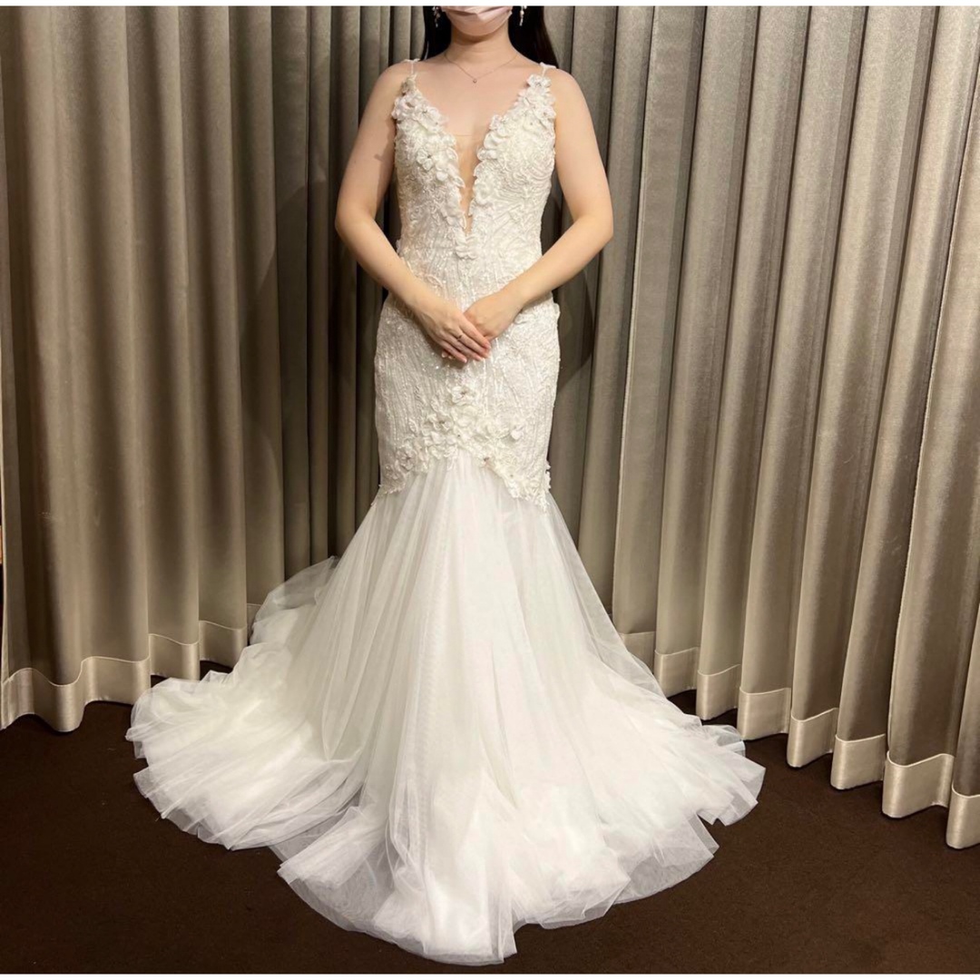 美品】 Pronovias マーメイドドレス プロノビアス ウェディングドレス