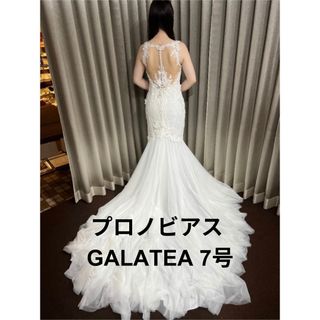 【美品】 Pronovias マーメイドドレス プロノビアス ウェディングドレス(ウェディングドレス)