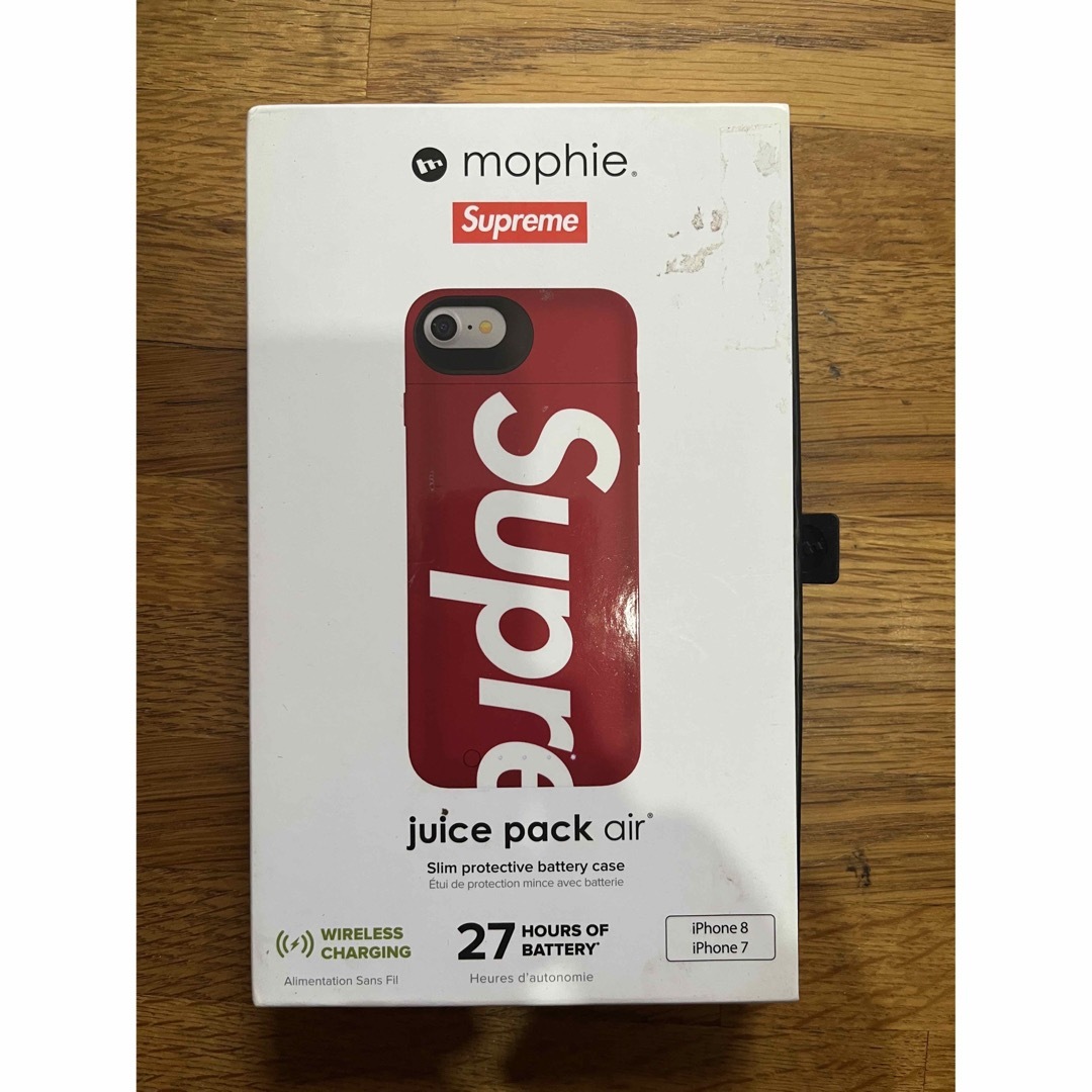 Supreme mophie iPhone Juice Pack Air78SEスマホアクセサリー