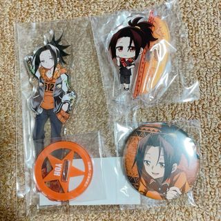 SHAMANKING シャーマンキング  アクスタ 缶バッジ 麻倉 葉(キャラクターグッズ)