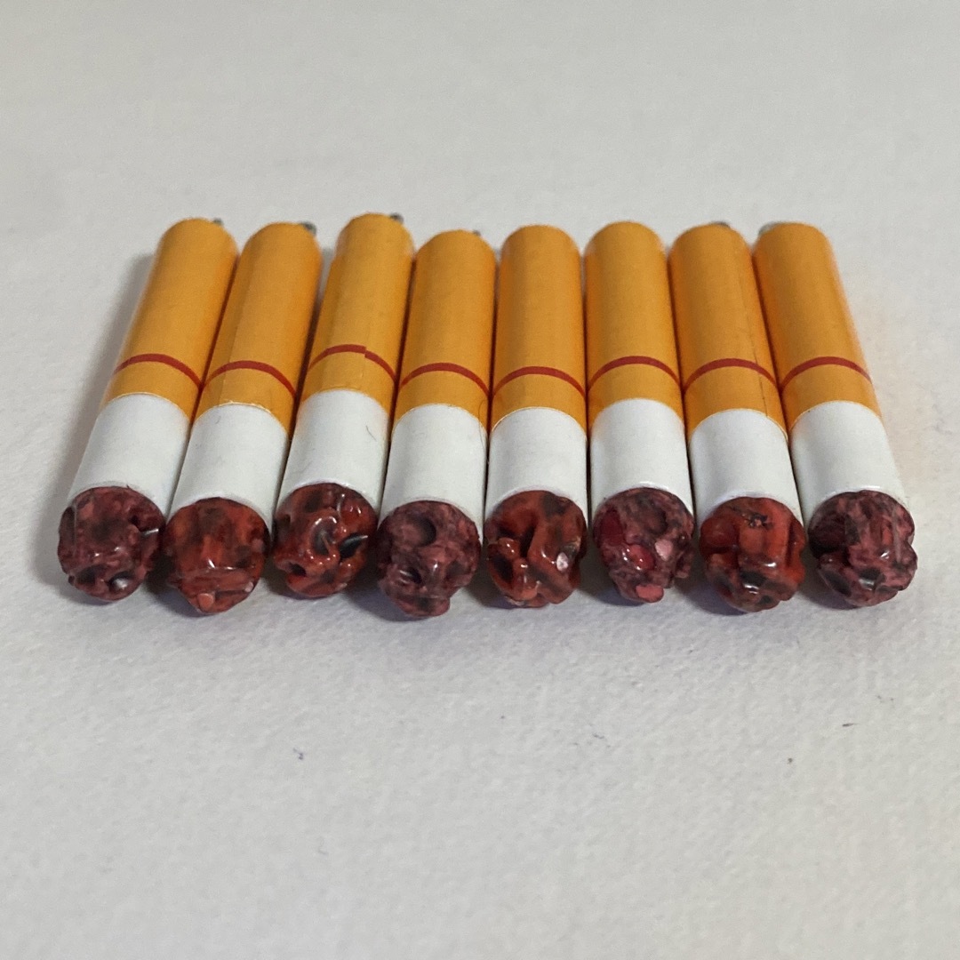 たばこチャーム 8個セット ハンドメイドの素材/材料(各種パーツ)の商品写真