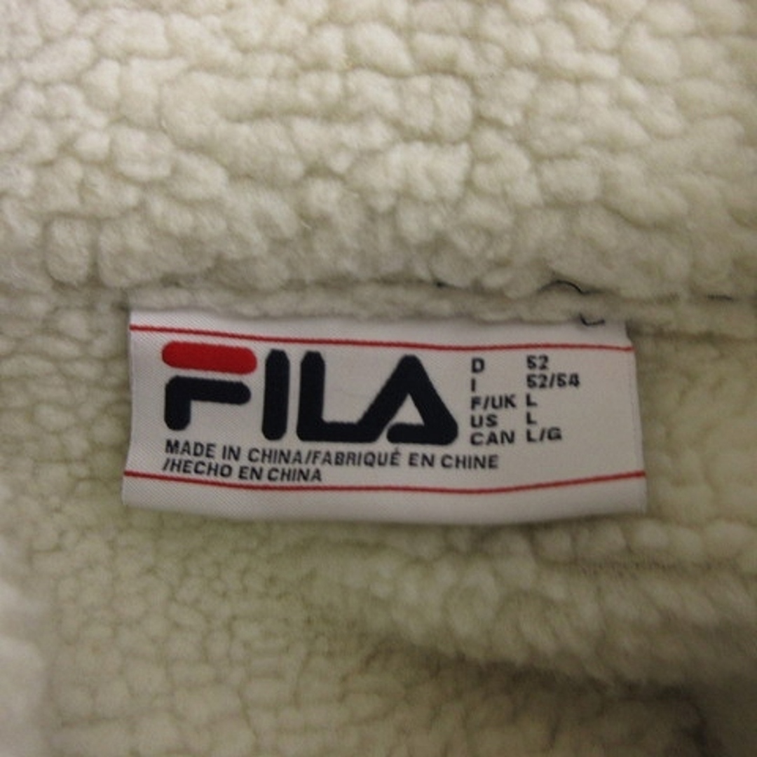 FILA(フィラ)のフィラ FILA  ジャケット 裏ボア ジップアップ 長袖  紺 L メンズ メンズのジャケット/アウター(その他)の商品写真