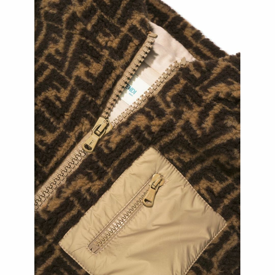 値下げ!!【FENDI】FFロゴ ウールボアジャケット 値下げ!!【FENDI】FFロゴ ウールボアジャケット