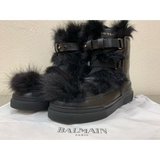 BALMAIN - 【週末セール】BALMAIN ファーブーツ