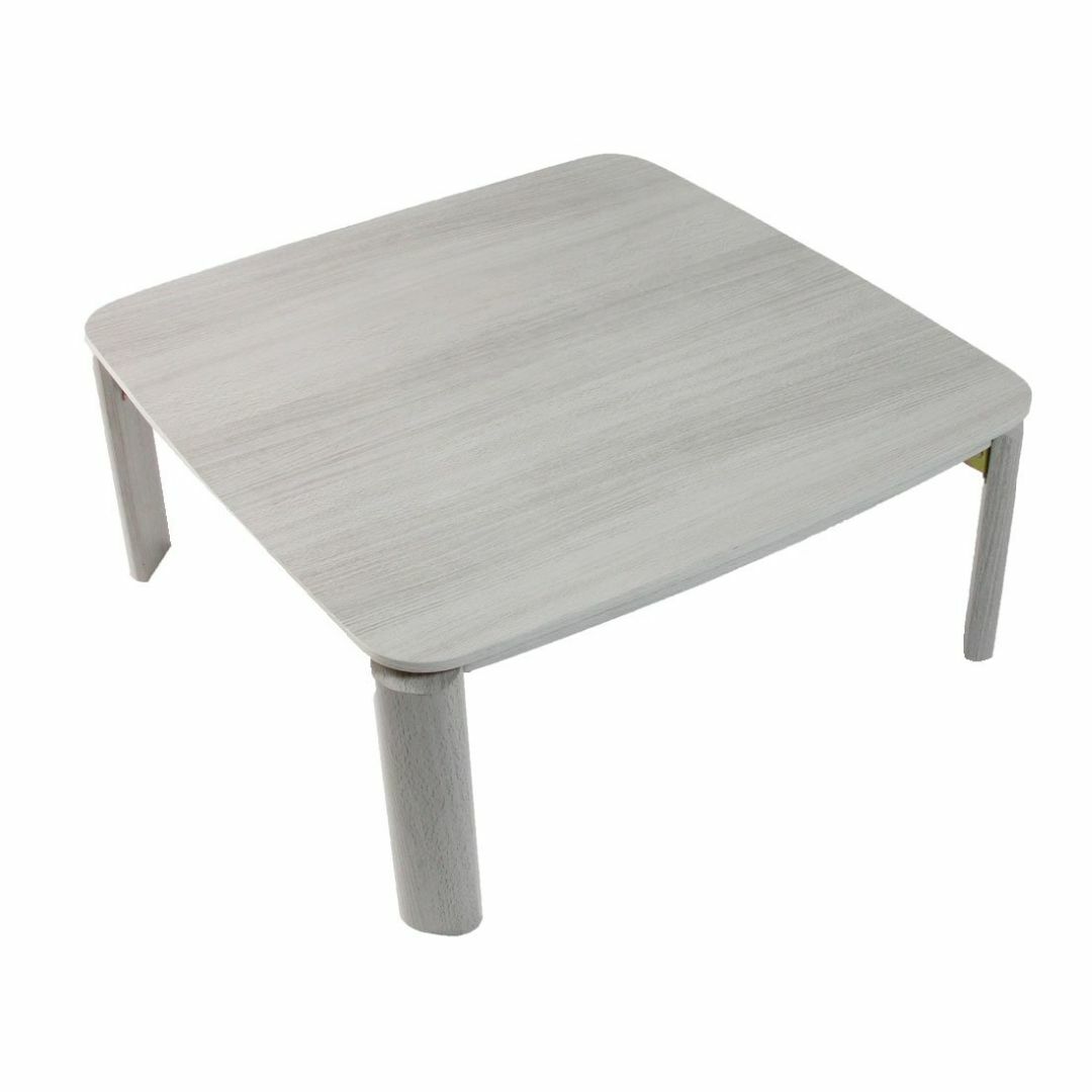 こたつ テーブル 75×75 ホワイト 正方形 フラットヒーター除菌スプレーで拭いて発送