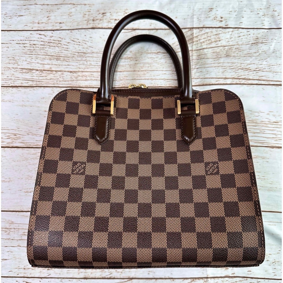 LOUIS VUITTON(ルイヴィトン)のルイヴィトン ダミエ トリアナ N51155 ハンドバッグ　美品 レディースのバッグ(ハンドバッグ)の商品写真