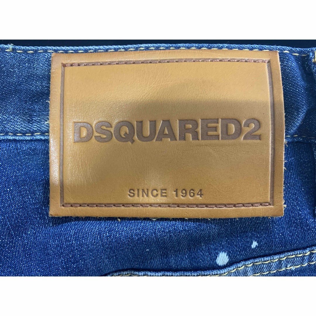 DSQUARED2(ディースクエアード)の【正規品】DSQUARED2 スーパースキニーダメージデニム メンズのパンツ(デニム/ジーンズ)の商品写真