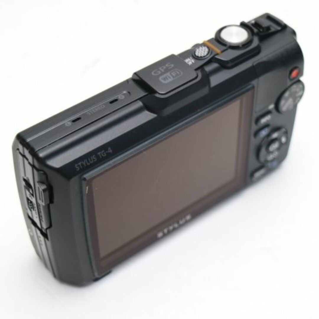 OLYMPUS(オリンパス)のTG-4 ブラック  M111 スマホ/家電/カメラのカメラ(コンパクトデジタルカメラ)の商品写真