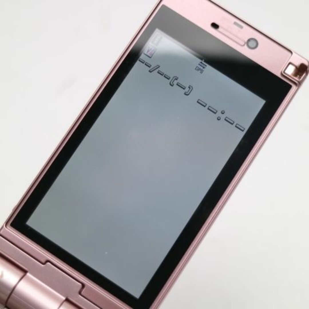 Panasonic(パナソニック)の良品中古 P906i ピンク 白ロムM333 スマホ/家電/カメラのスマートフォン/携帯電話(携帯電話本体)の商品写真