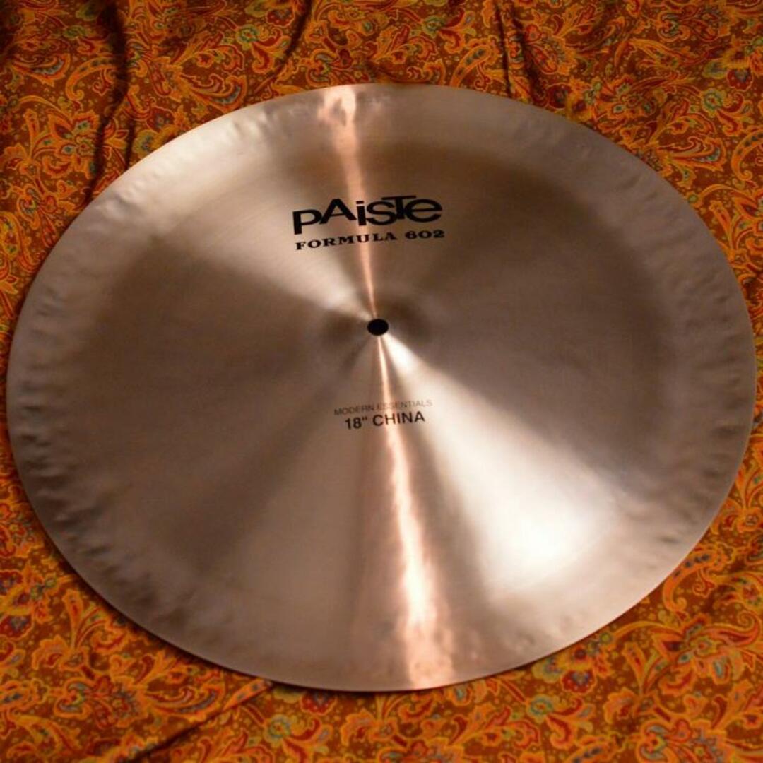 18インチ重量PAiSTe（パイステ）/Formula602MEChina18 【USED】チャイナシンバル【梅田ロフト店】