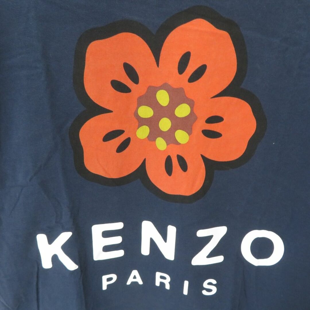 KENZO PARIS 22ss BOKE FLOWER TEE NAVY FC65TS4074S0 Size-L採寸