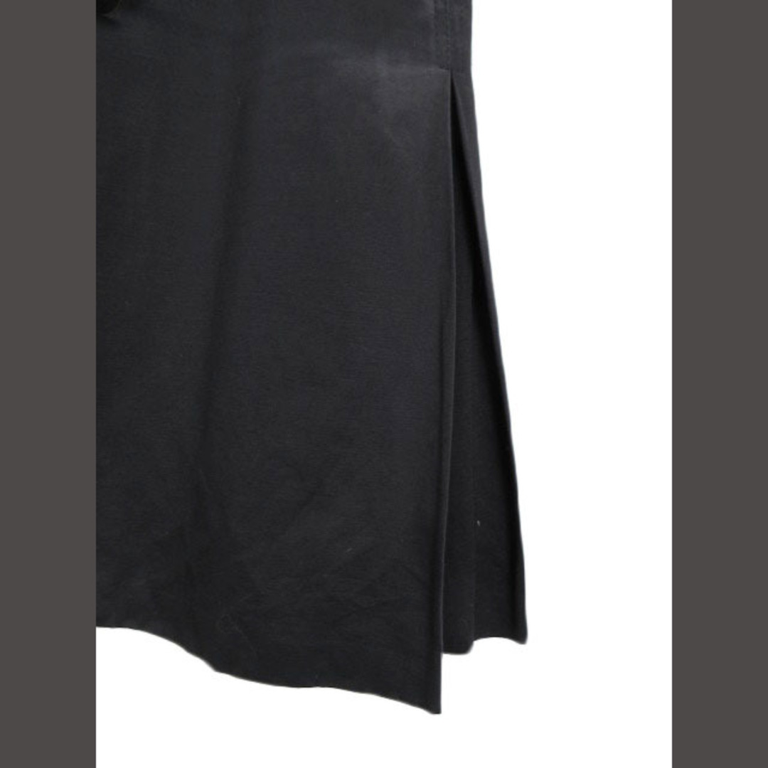 DKNY(ダナキャランニューヨーク)のダナキャランニューヨーク DKNY ラップスカート タック リネン コットン 6 レディースのスカート(ひざ丈スカート)の商品写真