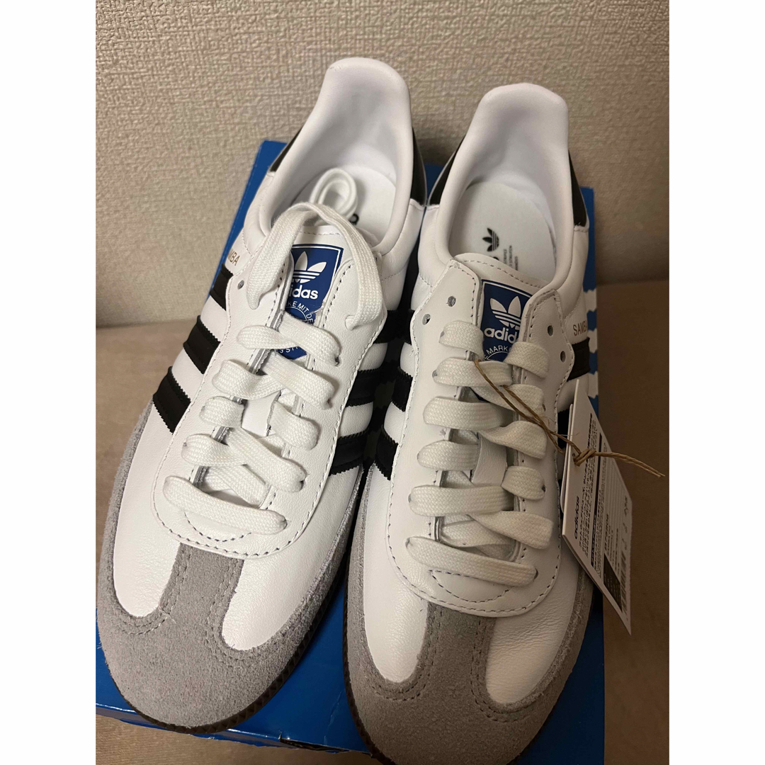 adidas(アディダス)のadidas Samba OG♡アディダス サンバ OG♡ホワイト♡23.5cm レディースの靴/シューズ(スニーカー)の商品写真