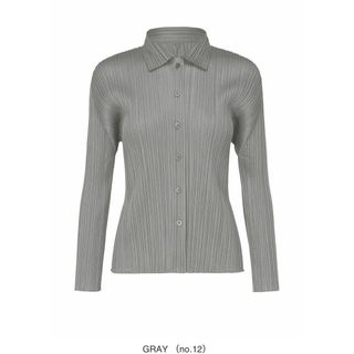 プリーツプリーズイッセイミヤケ(PLEATS PLEASE ISSEY MIYAKE)の新品　未使用イッセイミヤケ トップスJJ105 と　スカートJG533 セット(カットソー(長袖/七分))