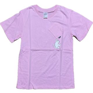 リップンディップ(RIPNDIP)のO RIPNDIP リップアンドディップ ポケット 半袖 Tシャツ ピンク M(Tシャツ(半袖/袖なし))