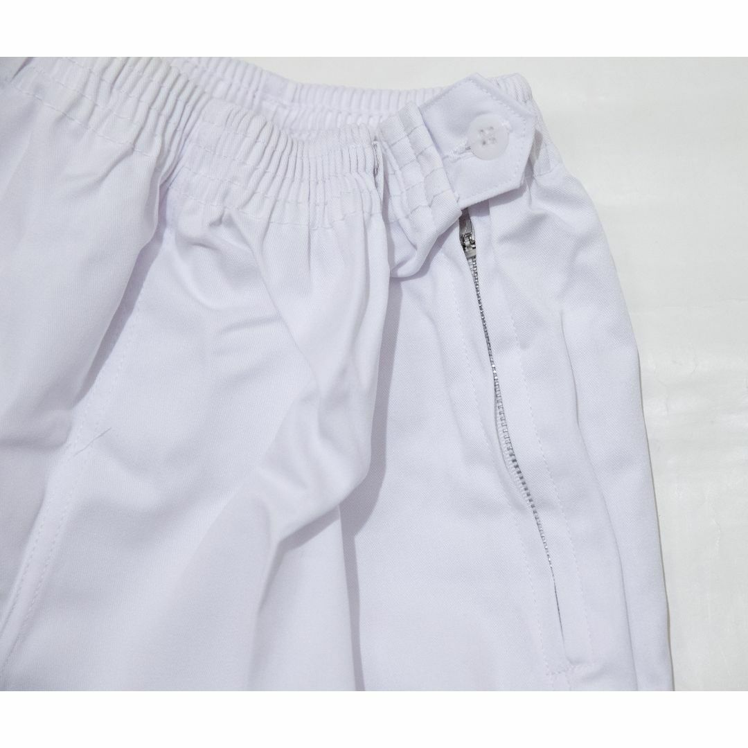 体操服☆ニッタイ nittai ファスナー付き女子用短パン 白 160 未 体操服☆ニッタイ nittai ファスナー付き女子用短パン 白 160 未