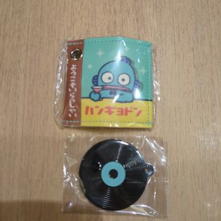 サンリオ(サンリオ)のサンリオ　ガチャ　レコード型ボールチェーン　ハンギョドン(キャラクターグッズ)