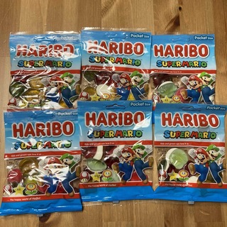 スーパーマリオハリボー6袋(菓子/デザート)
