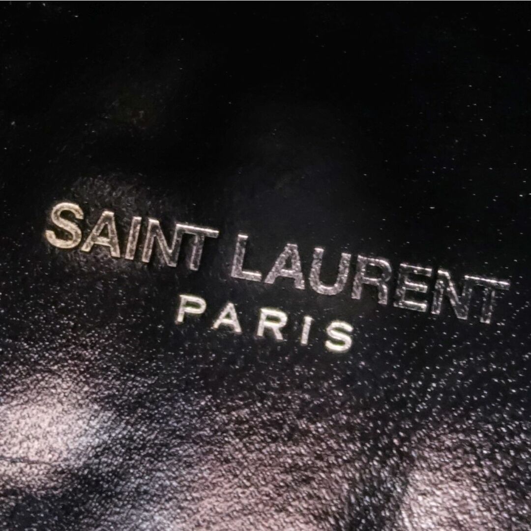 Saint Laurent(サンローラン)のサンローラン パリ SAINT LAURENT PARIS ブーツ サイドゴアブーツ チェルシーブーツ スウェードレザー シューズ メンズ 44(29cm相当) ブラック メンズの靴/シューズ(ブーツ)の商品写真