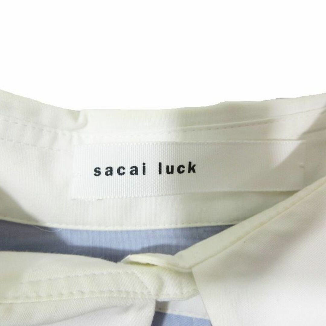 sacai luck(サカイラック)の15SS サカイラック sacai luck バックプリーツシャツ ブラウス 3 レディースのトップス(シャツ/ブラウス(長袖/七分))の商品写真