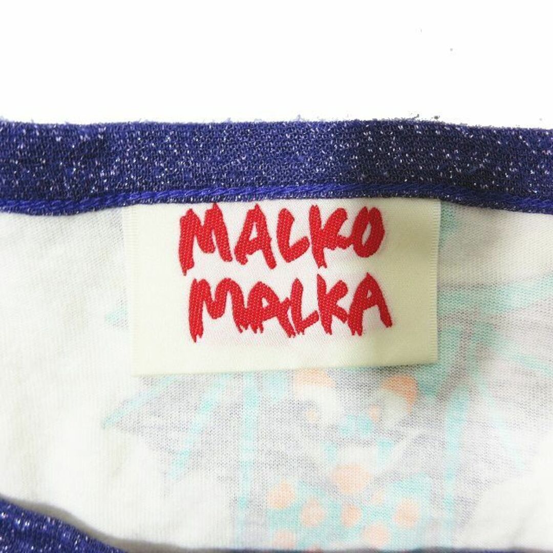 MALKOMALKA(マルコマルカ)のマルコマルカ MALKOMALKA Tシャツ カットソー ハロウィン プリント レディースのトップス(Tシャツ(半袖/袖なし))の商品写真