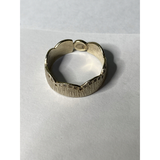 カオル(KAORU)の美品　カオル　kaoru  k10 グリーンゴールド　ダイヤモンド　リング(リング(指輪))