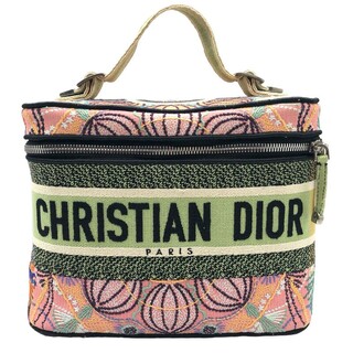 クリスチャンディオール(Christian Dior)の　クリスチャン・ディオール Christian Dior バニティバッグ キャンバス レディース その他バッグ(その他)