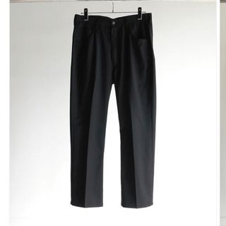 シュタイン(stein)のANCELLM W/P STRAIGHT PANTS(BLACK)(スラックス)