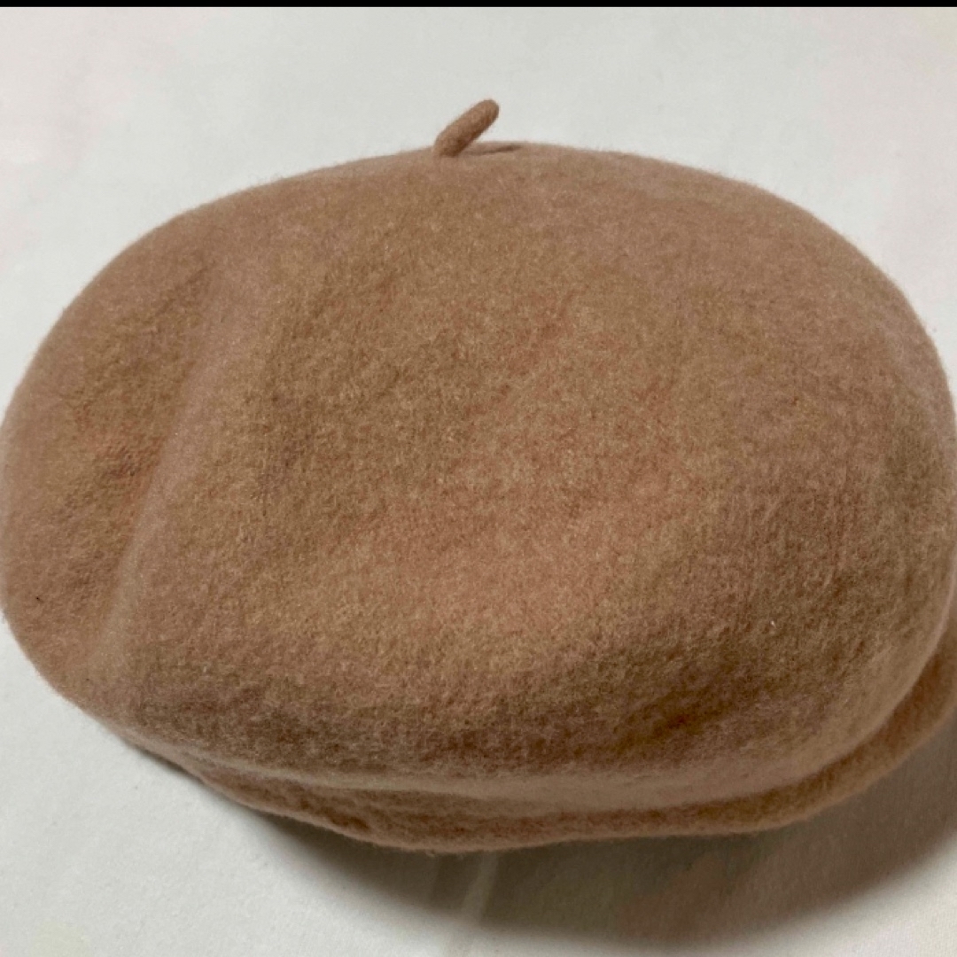ベージュ ベレー帽 フレンチ レディースの帽子(ハンチング/ベレー帽)の商品写真