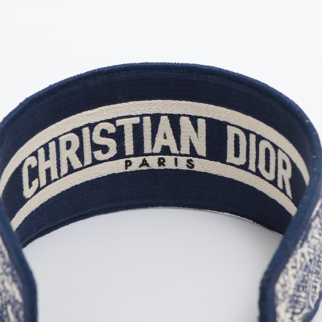 Christian Dior(クリスチャンディオール)のクリスチャンディオール  キャンバス  ブルー レディース ヘアアクセサリ レディースのアクセサリー(その他)の商品写真