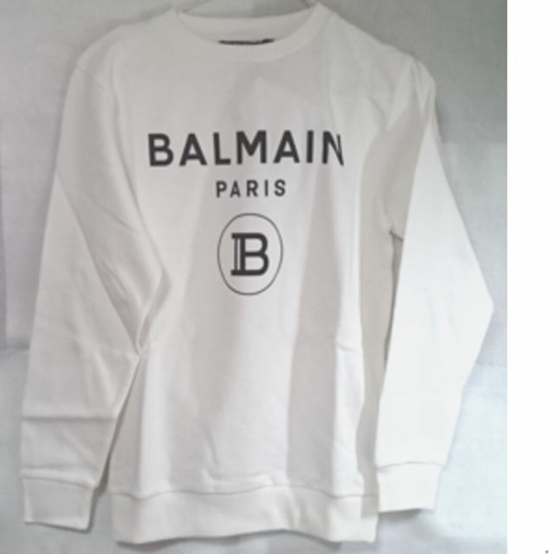 BALMAIN - ○新品/正規品○ BALMAIN Paris 〇B ロゴ スエットの BALMAIN - ○新品/正規品○ BALMAIN Paris 〇B ロゴ スエットの