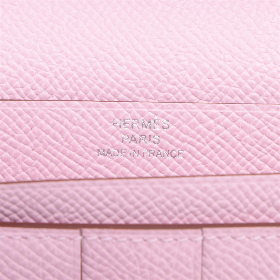 Hermes(エルメス)のエルメス ベアンスフレ ヴォーエプソン  ピンク レディース 長財布 レディースのファッション小物(財布)の商品写真