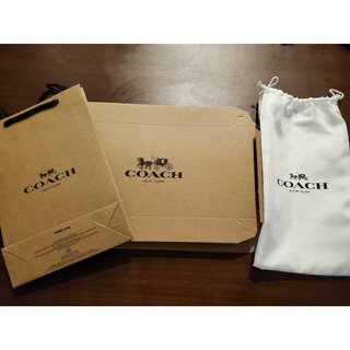 コーチ(COACH)の新品　COACH　ブランド箱　ブランド袋　ショップ箱　ショップ袋(ショップ袋)