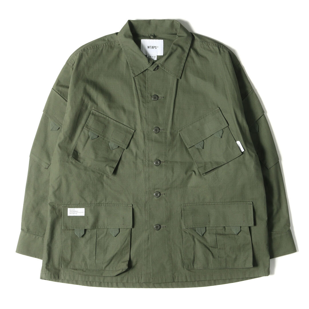 メンズWTAPS BUNDLE JACKET オリーブ Mサイズ - ミリタリージャケット