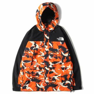 ザノースフェイス(THE NORTH FACE)のTHE NORTH FACE ノースフェイス ジャケット サイズ:XL 21AW GORE-TEX 迷彩 ノベルティ マウンテン ライト ジャケット Novelty Mountain Light Jacket NP62135  レッドオレンジ(RX) アウター ブルゾン コート【メンズ】【中古】(マウンテンパーカー)