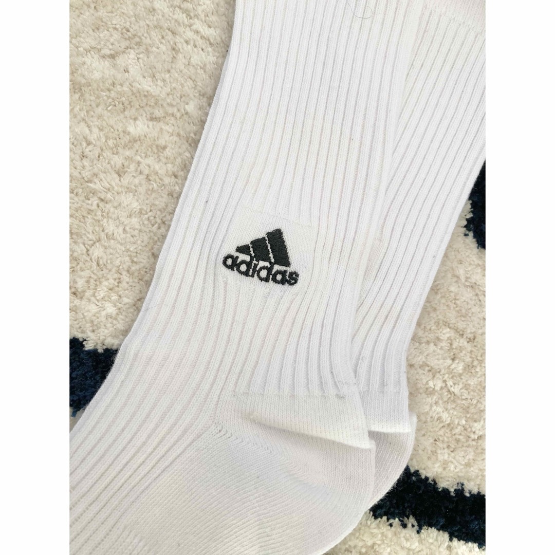 adidas(アディダス)のアディダス⚫︎ソックス⚫︎靴下⚫︎スポーツ⚫︎ロゴ⚫︎25〜27cm メンズのレッグウェア(ソックス)の商品写真